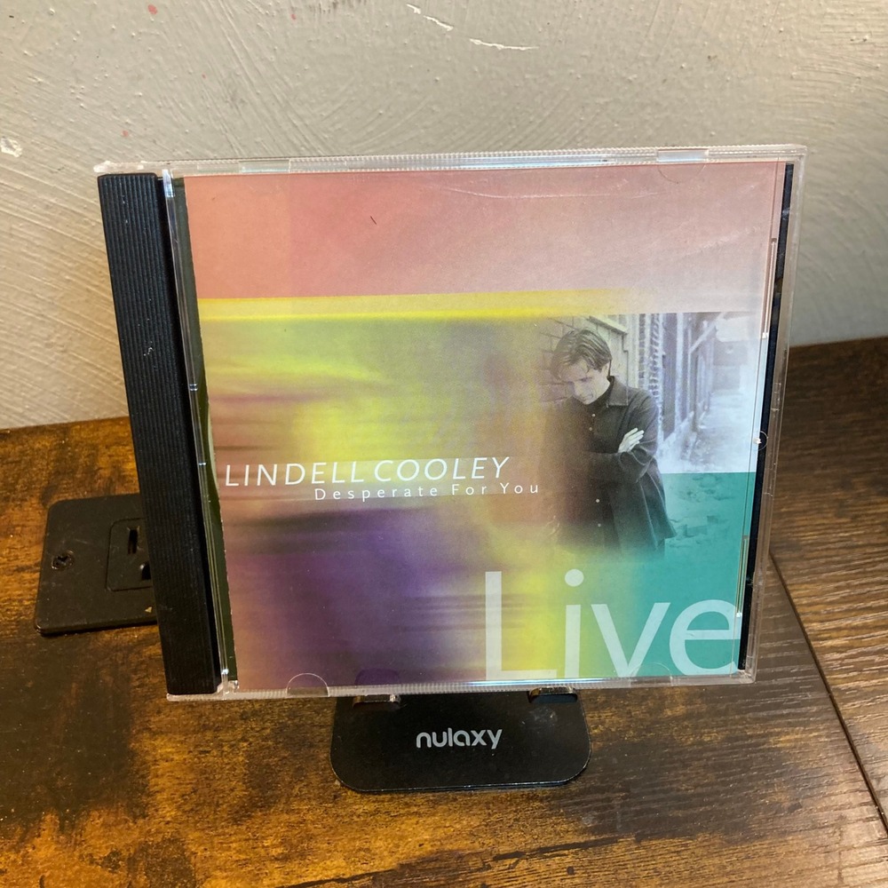 Lindell Cooley Desperate For You Live CD 2000 Christian Worship Music MMI